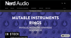 Desktop Screenshot of nerdaudio.com